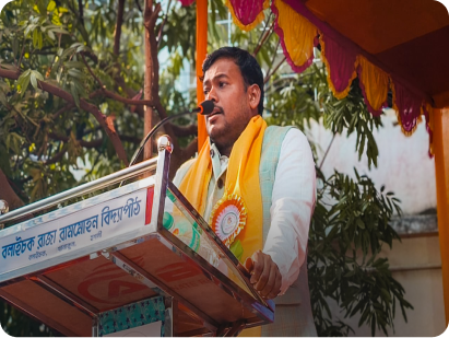 Public meeting with citizens